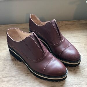 Elegant Burgundy Women's Loafers